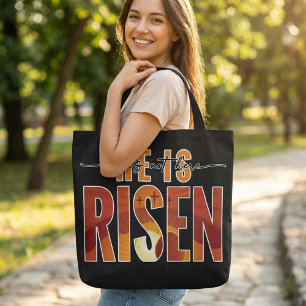 Personalisierte Bild-Tasche - Er ist auferstanden Tasche