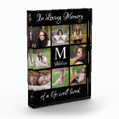 Personalisierte BildCollage in Love Memory Fotoblock (Links)