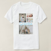 Personalisierte BildCollage mit Text T-Shirt (Design vorne)