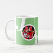 Personalisierte Bilder Familienweihnachtsgeschenk Kaffeetasse (Links)