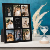 Personalisierte Bilderfamilie für benutzerdefinier Fotoplatte (Seite)