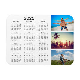 Personalisierte Bildergalerie 2023 Kalender Magnet