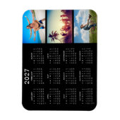 Personalisierte Bildergalerie 2023 Kalender Magnet (Vertikal)