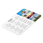 Personalisierte Bildergalerie 2024 Kalender Magnet (Linke Seite)
