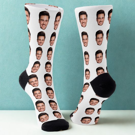 Personalisierte Bildsocken mit individuellem Gesic Socken