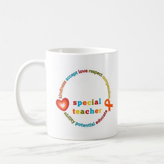 Personalisierte Bildung Kaffeetasse (Links)