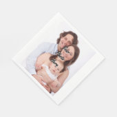 Personalisierte Bildvorlage Serviette (Ecke)