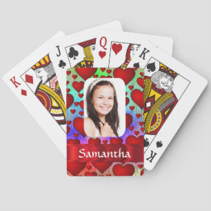 Personalisierte Bildvorlage Spielkarten