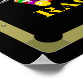 Personalisierte Billard/Hallendekor Poster (Ecke)