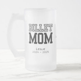Personalisierte Billet-Mama mit wissenschaftlichen Mattglas Bierglas