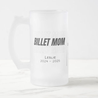 Personalisierte Billet-Mama mit wissenschaftlichen Mattglas Bierglas