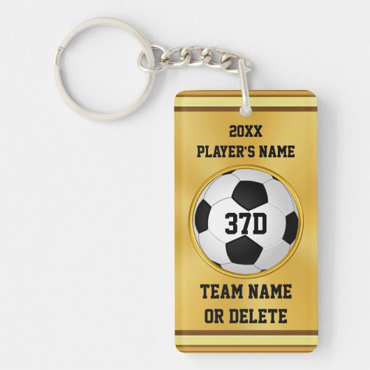 Personalisierte billige Fußball-Geschenke, Schlüsselanhänger (Vorderseite)