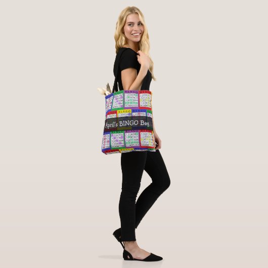 Personalisierte BINGO Tasche (Am Model)