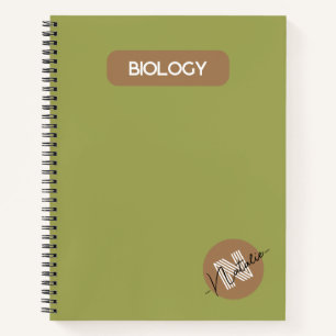 Personalisierte Biologie Notizblock