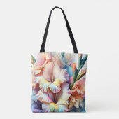 Personalisierte Birth Blume August Gladiolus Tasche (Rückseite)