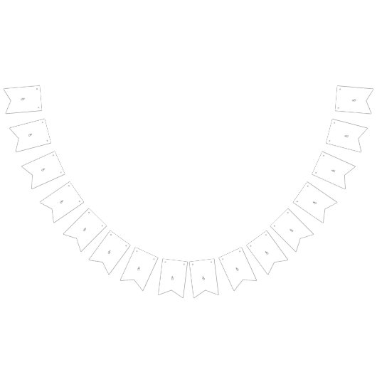 Personalisierte Birthday & Party Banners Wimpelkette (Alle)