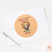 Personalisierte Birthday Party Runder Aufkleber (Umschlag)