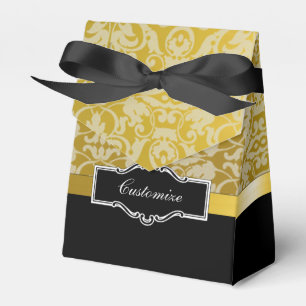 Personalisierte Black and Gold Fevor Box Geschenkschachtel