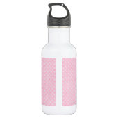 Personalisierte Black Ballet Shoes En Point Trinkflasche (Rückseite)