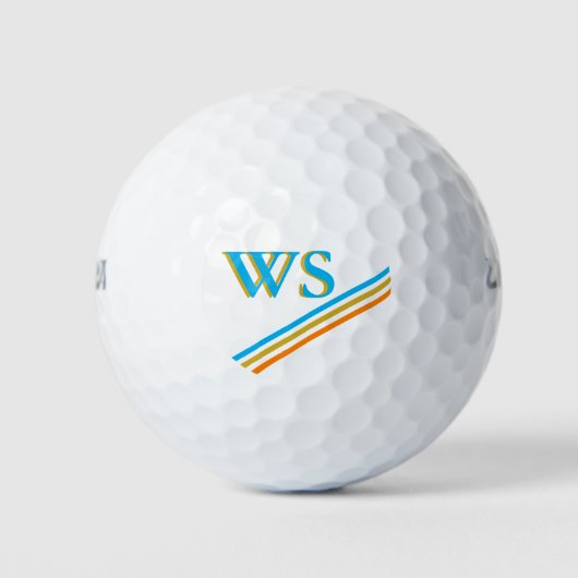 Personalisierte Black Leather Golf Head Cover Golfball (Vorderseite)