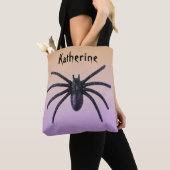 Personalisierte Black Spider Bag zu Halloween Tasche (Von Nahem)