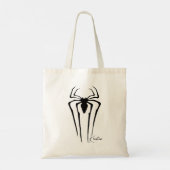 Personalisierte Black Spider Tote Bag Tragetasche (Rückseite)