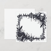 Personalisierte Blank-Card und Download-Vorlage Einladung (Vorne/Hinten)