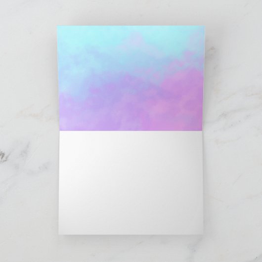 Personalisierte Blankekarte Karte (Innenseite)