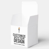 Personalisierte Blankenfirma mit eigener Marke Geschenkschachtel (Geöffnet)