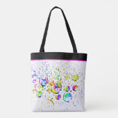 Personalisierte Bläschen und Musiktasche Tasche (Rückseite)