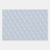 Personalisierte Blatt für Hochzeitsfloralen (Vorderseite 2)