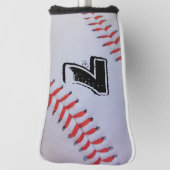 Personalisierte Blatt-Putterabdeckung Golf Headcover (Rotieren 90)