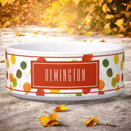 Personalisierte Blätter für den Autumn Aspen Muste Napf