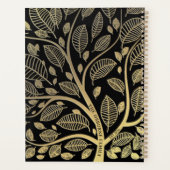 Personalisierte Blätter für den Tree in Black Gold Planer (Rückseite)