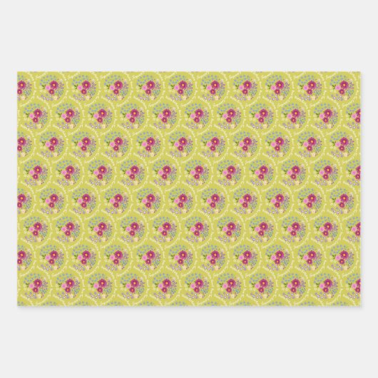 Personalisierte Blätter zum Abpacken von Blumen (Vorderseite 2)