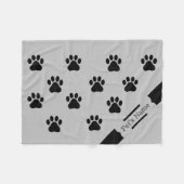 Personalisierte Blätterteig Fleecedecke (Vorderseite (Horizontal))