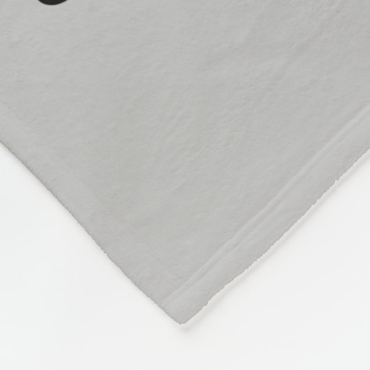 Personalisierte Blätterteig Fleecedecke (Ecke)