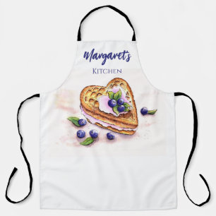 Personalisierte Blaubeer-Bäcker-Schürze Schürze
