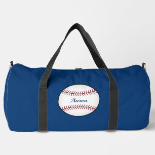 Personalisierte blaue Baseball-Duffeltasche als Ge Duffle Bag