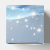 Personalisierte blaue Geschenkbox zum Jubiläum Geschenkschachtel (Oben)