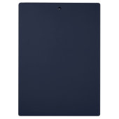 Personalisierte blaue Leiterplatte Tech Geek Klemmbrett (Rückseite)