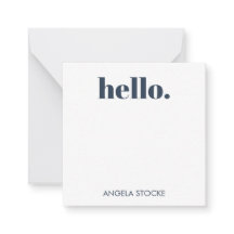 Personalisierte Blaue Retro-Blume