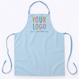 Personalisierte blaue Schürze mit benutzerdefinier