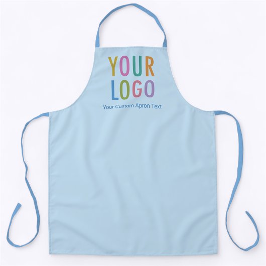 Personalisierte blaue Schürze mit benutzerdefinier