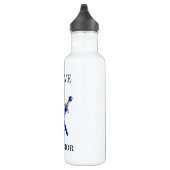 Personalisierte Blaue Schwert Kinder Trinkflasche (Rechts)