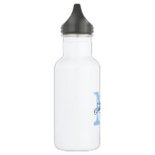 Personalisierte Blauflaschen Trinkflasche (Links)
