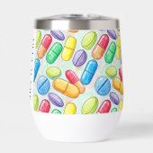 Personalisierte Bleistiftpillen Pharmacy Wine Tumb (Vorderseite)