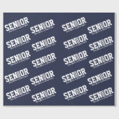 Personalisierte Blockbuchstabenklasse 2020 Geschenkpapier (Flach)