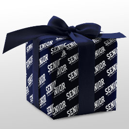 Personalisierte Blockbuchstabenklasse 2020 Geschenkpapier