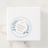 Personalisierte Blue Boho Bestätigung Geschenkanhänger (Beispiel)